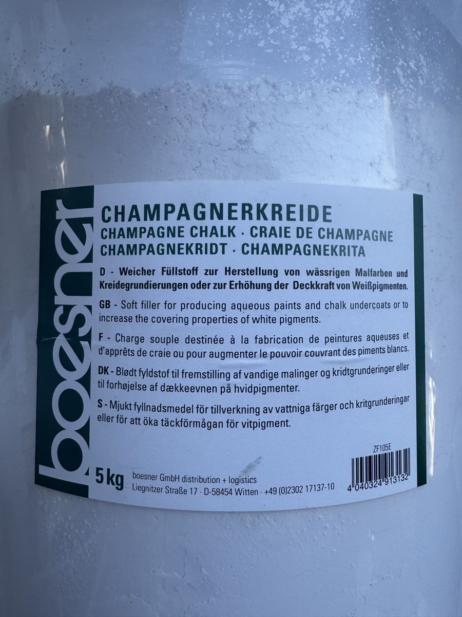 Farben: Boesner Champagnerkreide ca. 4.5kg – Neu (gemäss Beschreibung) aus Bern von goronolza 1