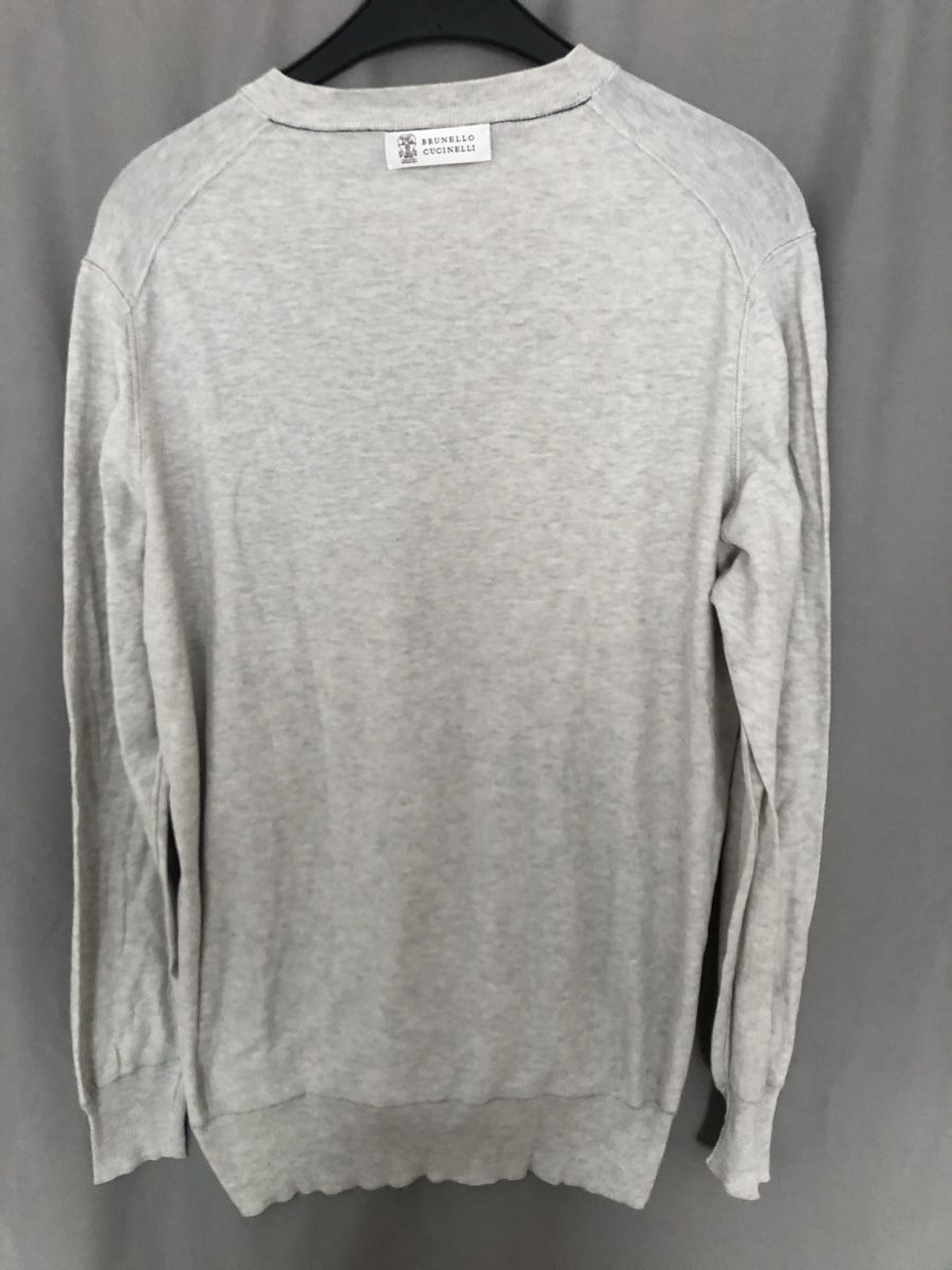 Brunello Cucinelli Pullover & Sweatshirts: Brunello Cucinelli Pullover grau Grösse 42, guter Zustand! – Gebraucht aus St.Gallen von sangi56