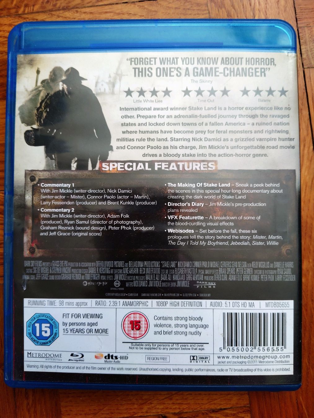 Tutti i DVDs: Stake Land - Blu-ray – Usato da Yverdon-les-Bains venduto da Scottish_Blood 2