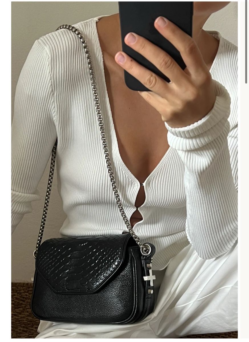 Taschen für Damen: DYLAN KAIN Handtasche schwarz leder – Neu (gemäss Beschreibung) aus Gümligen von kleiderschrankbe6 1