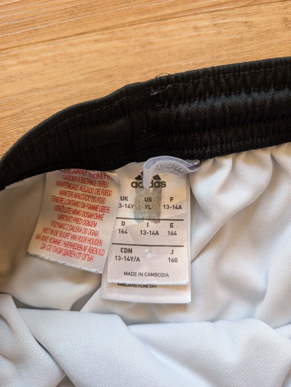Adidas Hosen: Adidas ClimaLite Shorts, Gr. 164, Schwarz – Gebraucht aus Pfyn von Magra02 3