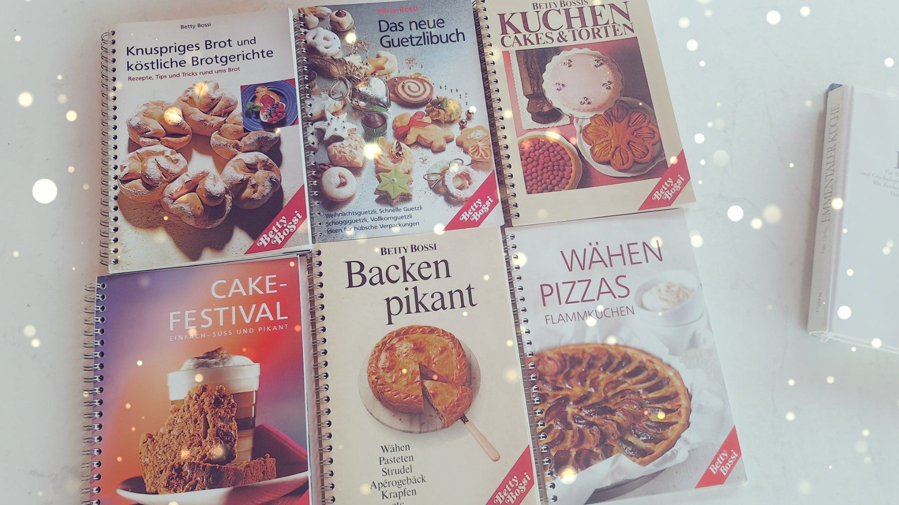 Bücher: 6 STK BETTY BOSSI BACKBÜCHER – Gebraucht aus Huttwil von Kunterbuntli