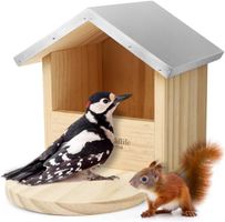 Robustes Vogel-Futterhaus speziell auch für grosse