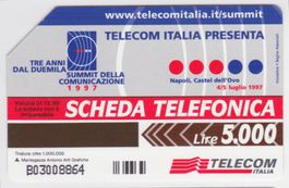 Telefonkarte Italien Telecom Italia