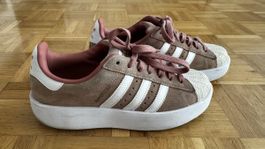 Adidas Superstar Platform Trainers Size 6 UK, Used👟