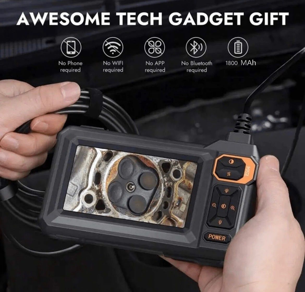 Fotocamera: Endoskop-Kamera mit 4.3" IPS Bildschirm – Nuovo e nell'imballaggio originale da Emmenbrücke venduto da ShopDirect 1