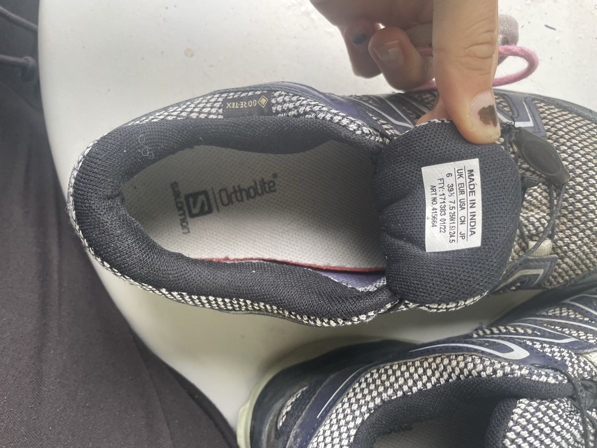 Salomon Scarpe da uomo: Salomon Ortholite Trekkingschuhe 39.5 – Usato da St. Gallen venduto da ton_8jp7 2