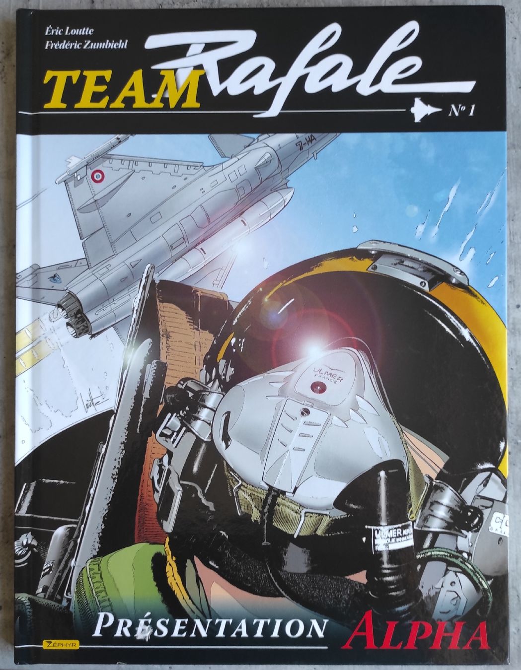 Fumetti: TEAM RAFALE 1. Présentation Alpha – Usato da Biel/Bienne venduto da pijama