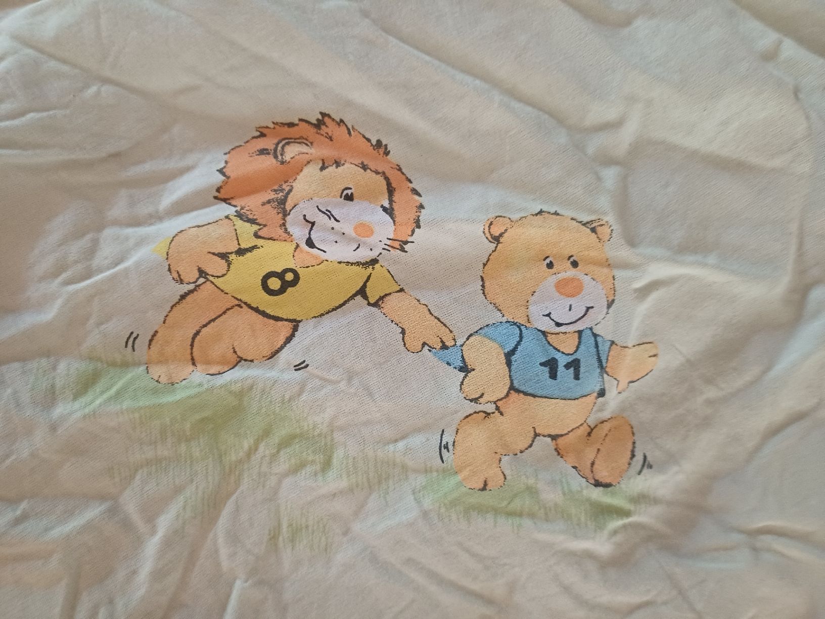Coperte: Baby/Kinderdecke hellgrün mit Tieren – Usato da Schönenwerd venduto da pomodor 3