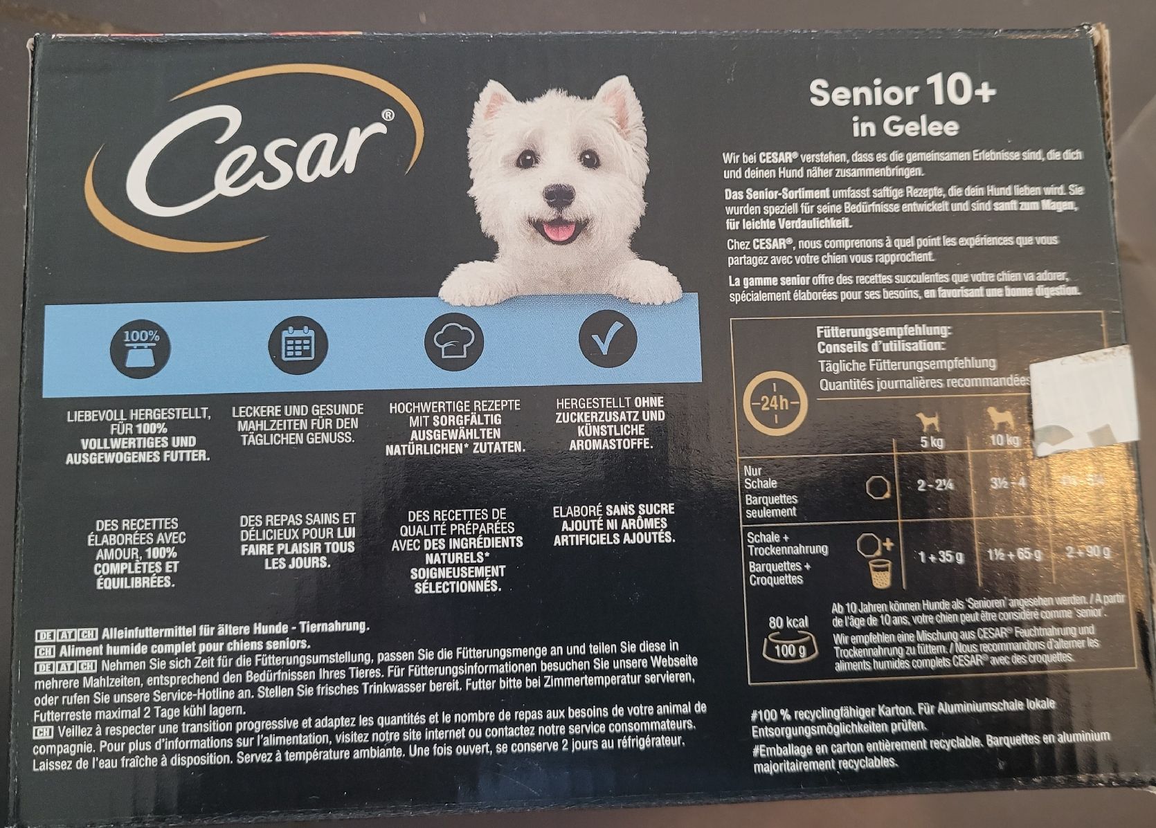Mangimi: Cesar Senior 10+ in Gelee – Nuovo e nell'imballaggio originale da Kappel SO venduto da Matschi86 2