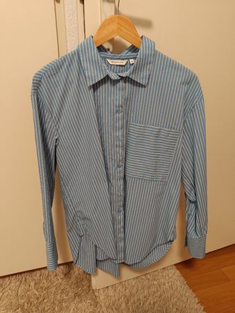 Chemise rayée bleu et blanc Tom Tailor taille 40
