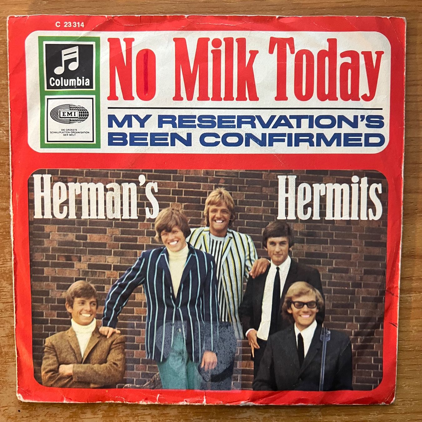 Dischi in vinile: Herman's Hermits - No Milk Today / D-Press. 1966 – Usato da Gais venduto da soundcave57