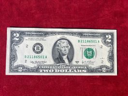 U.S.A. - 2 Dollars Series 2003 -  Stempelfrich / Non-circulé