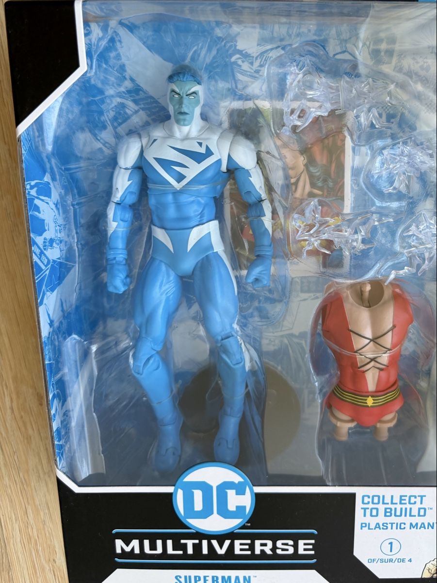 Statuette: Superman Action Figur, DC Multiverse, Neu & OVP – Nuovo e nell'imballaggio originale da Zürich venduto da earlygrey 3