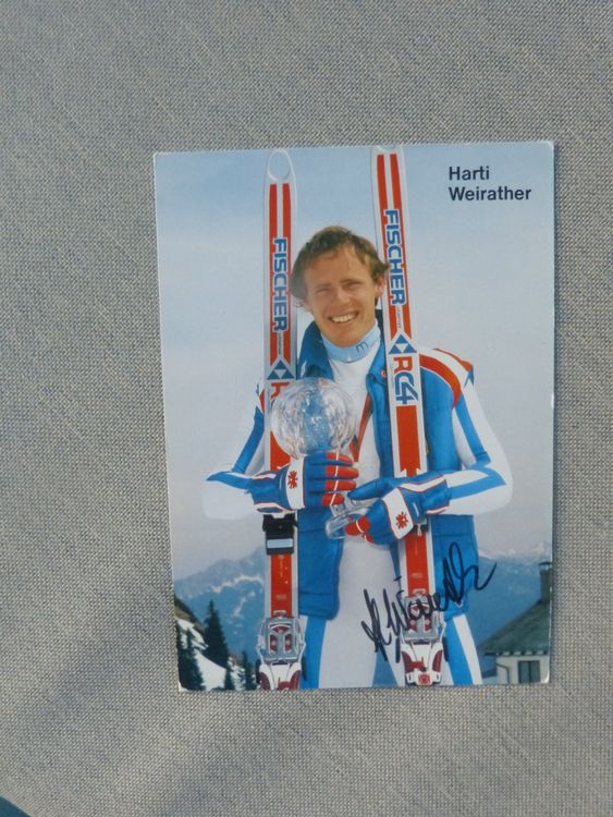 Autogrammkarte Harti Weirather Kaufen auf Ricardo
