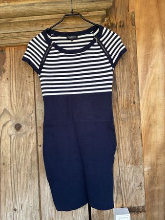 Morgan Kleid, Gr.S, marine/weiss gestreift, Sommer