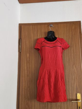 Robe d'été rouge Compagnies des Cotonniers T38 –
