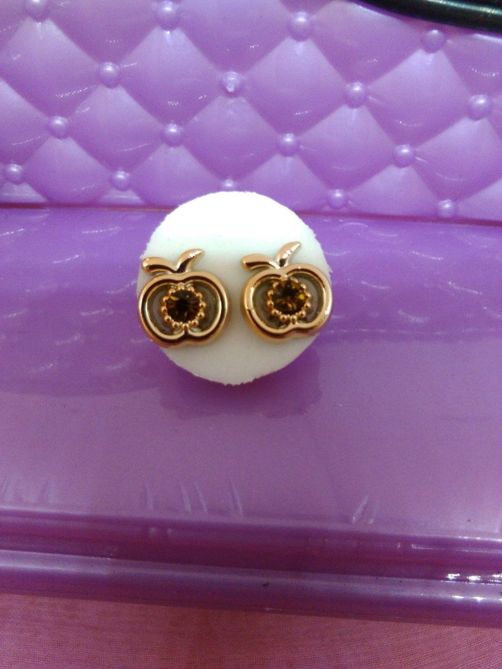 Ohrringe & -stecker: OHRRINGE MODESCHMUCK;ZWEI ÄPFELEN – Neu (gemäss Beschreibung) aus Basel von bijoutrie_4 2