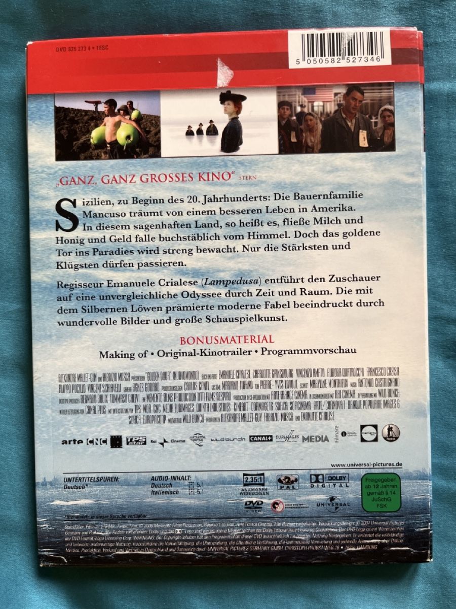 Alle DVDs: Golden Door – Gebraucht aus Haslen AI von GOLD73 1
