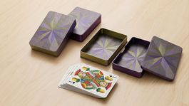 Design Spielkarten-Box / Aufbewahrungsbox