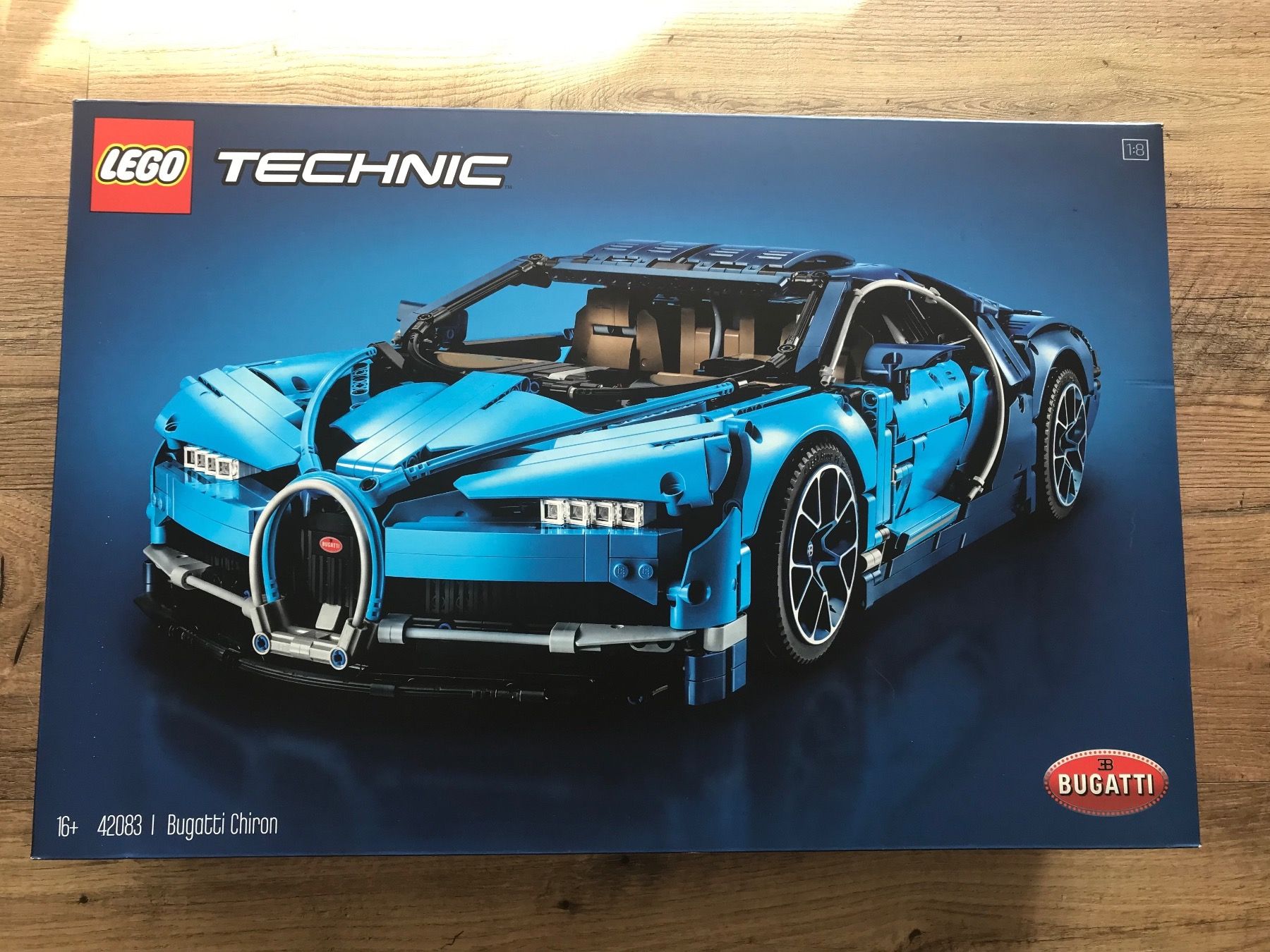 Lego Baukästen: Lego Technic 42083 Bugatti Chiron – Gebraucht aus Châtel-St-Denis von