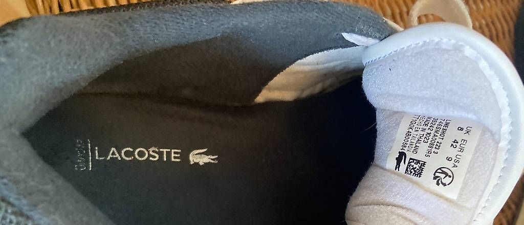 Lacoste Scarpe da uomo: LACOSTE Turnschuhe – Usato da Wettingen venduto da mamaluz 2