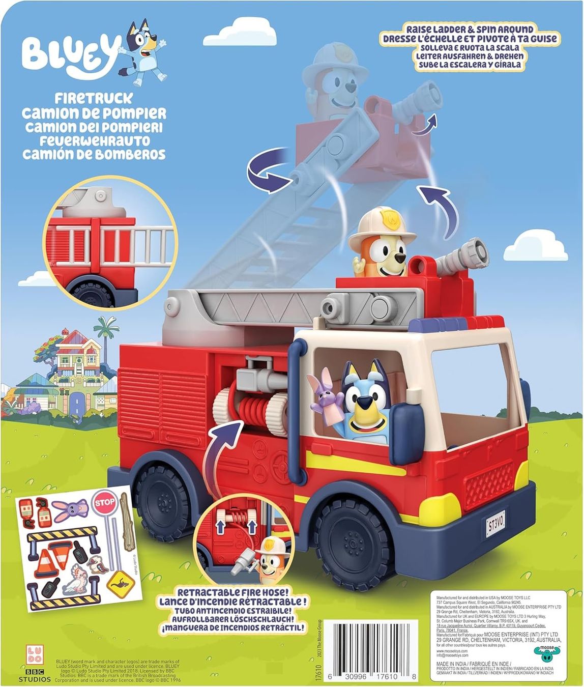 Giocattoli: BLUEY Feuerwehr – Nuovo e nell'imballaggio originale da Gossau SG venduto da Zelte 2