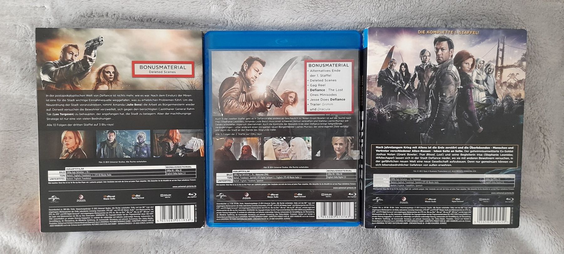 Tutti i DVDs: DEFIANCE  STAFFEL  1 - 3 – Usato da Aesch BL venduto da Burschi59 2