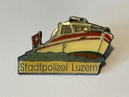 1 Pin Stadtpolizei Luzern Polizeiboot