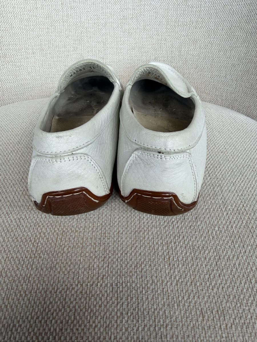 Scarpe da donna: Mokassins Leder Weiss Gr36 – Usato da Basel venduto da Ksjusha 2
