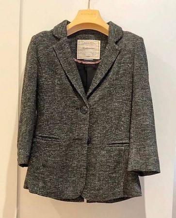 Blazer gris pour femme