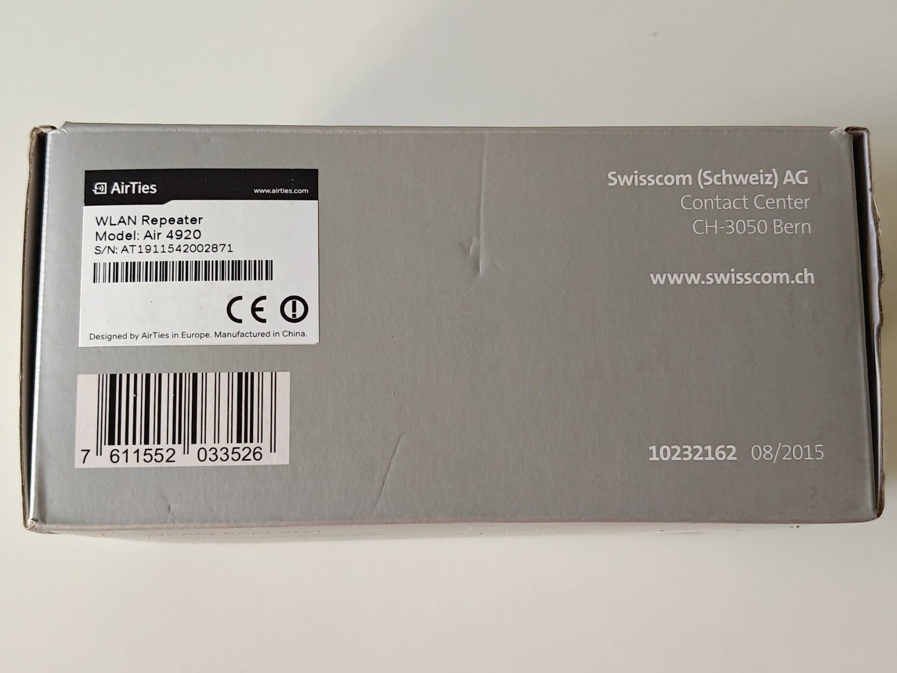 Swisscom Wlan: WLAN Repeater Swisscom – Gebraucht aus Genève von Kikou 2