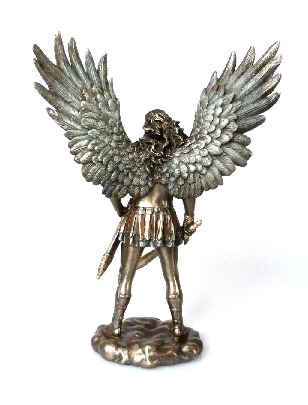 Statuette: St. Michael - Kunstharz-Statue – Nuovo e nell'imballaggio originale da Mauren venduto da Yeelen 5