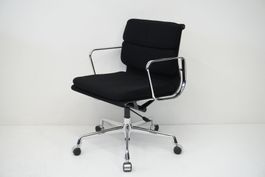 Designklassiker Vitra Eames Soft Pad EA217 Stoff schwarz 4x