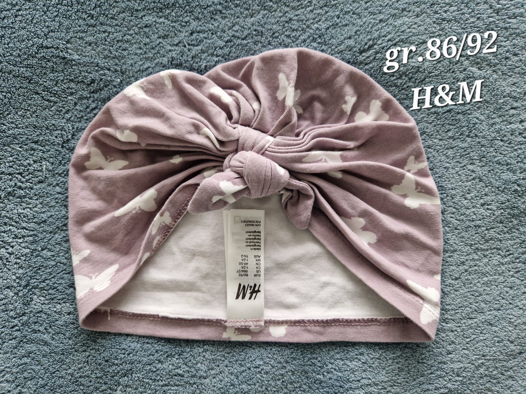 H&M Bonnets & Echarpes: Turban/Kappe grösse 86/92 – D'occasion à Heimberg par Eleanor20