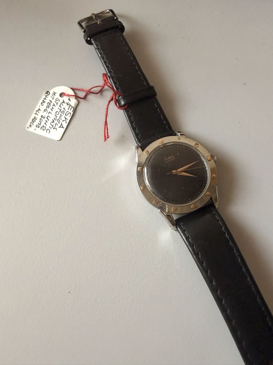 Uhren: Eska Automatic - Vintage mit schwarzem Zifferblatt – Gebraucht aus Lenzburg von Raoul.und.Co