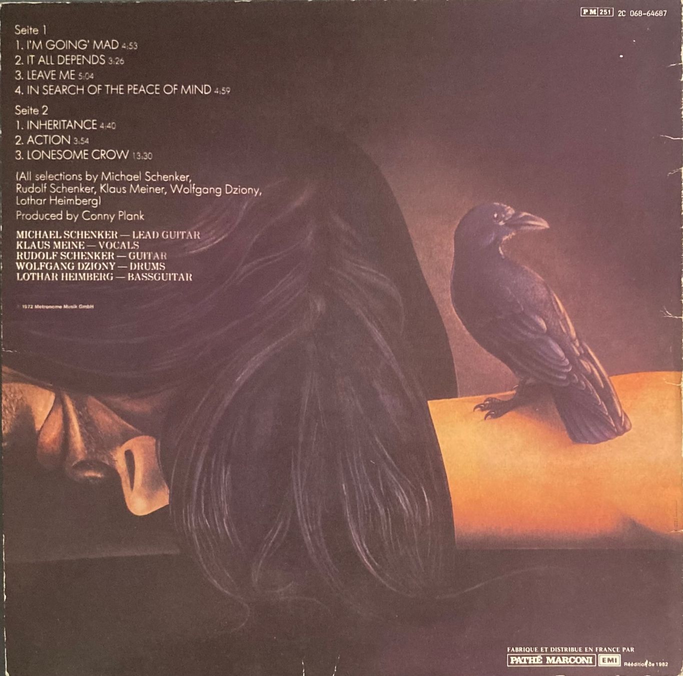 Dischi in vinile: SCORPIONS - LONESOME CROW – Usato da Poliez-Pittet venduto da Newtown-Records 1