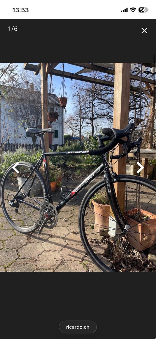 Velos: Scapin Rennvelo 54 – Gebraucht aus Basel von pahn