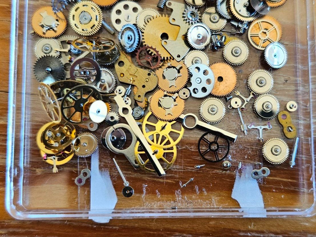 Orologi: Diverse Uhrwerk Komponenten zum Basteln ect. – Usato da Lenk im Simmental venduto da oli66661 2