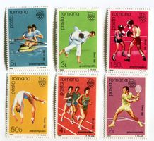 Briefmarken Olympische Spiele. Rumänien.