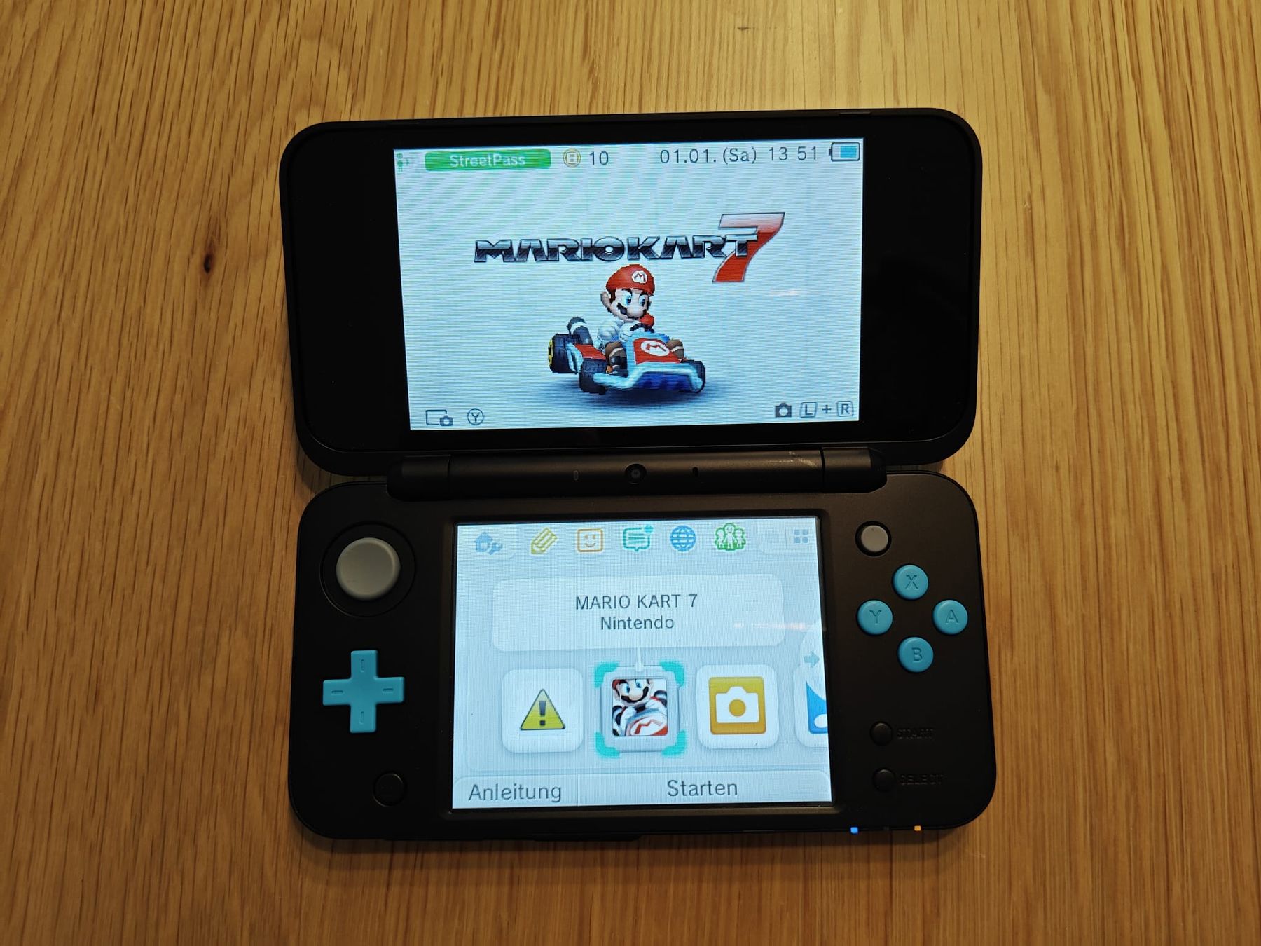 Nintendo Console: New Nintendo 2DS XL mit 2 Spielen – Usato da Muttenz venduto da Billie11