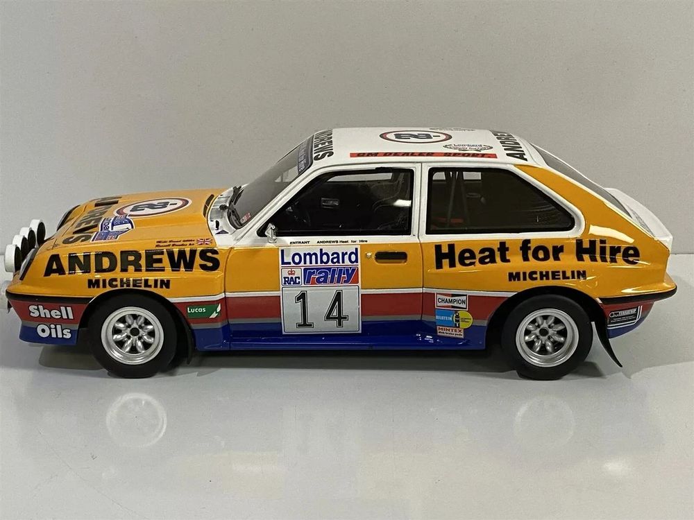 Troféu - 1:43 - Vauxhal Chevette 11S R.A.C. Rally 1978 - Catawiki