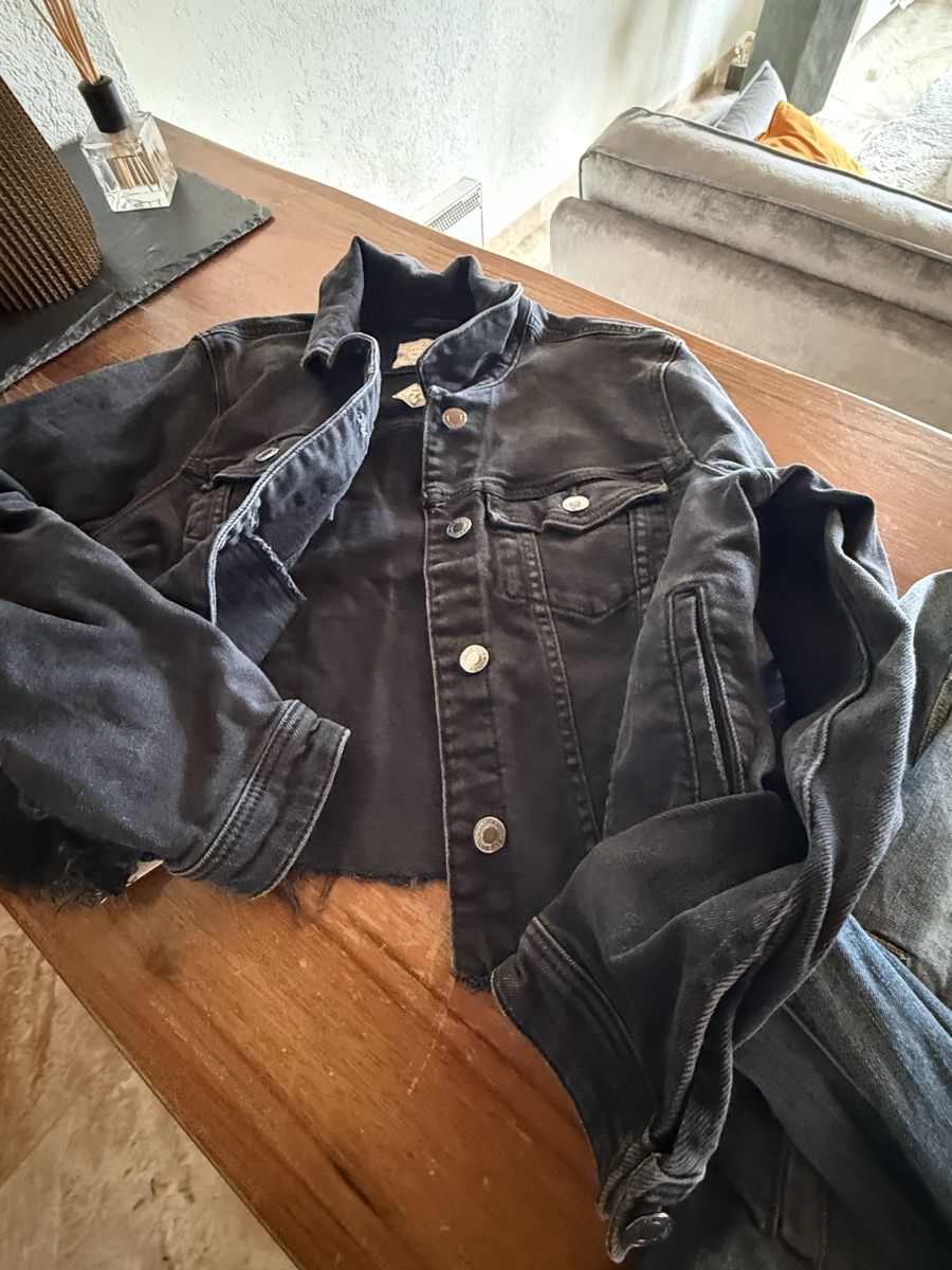 Giacche: Veste en jeans  – Nuovo (secondo la descrizione) da savièse venduto da karukeragwada 7