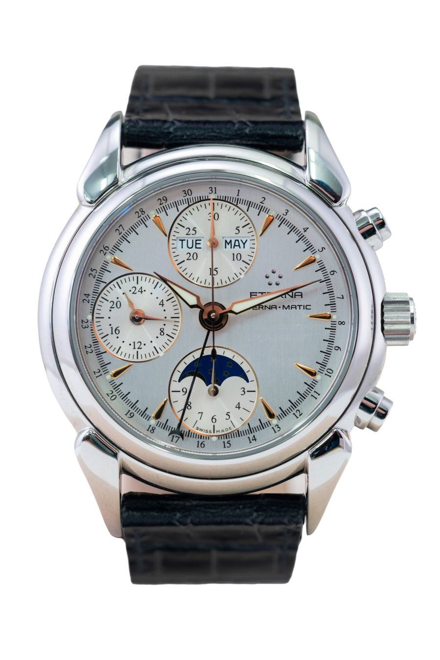 Eterna Orologi: Eterna Chronographe Héritage 1948 – Nuovo (secondo la descrizione) da La Chaux-de-Fonds venduto da late-again