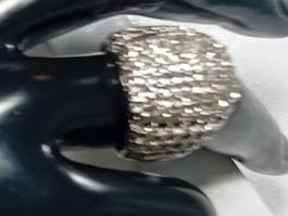 ring modeschmuck mit echt kristall