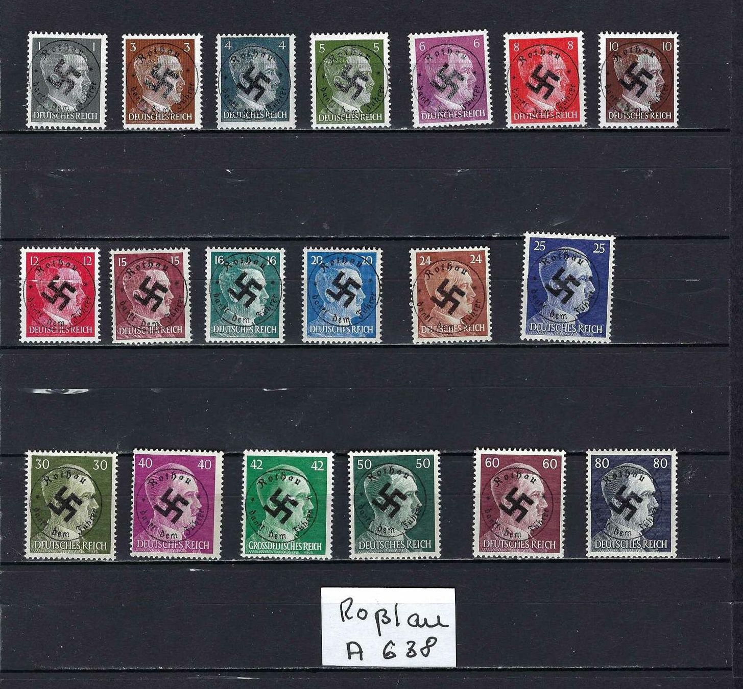 Tutti i francobolli: WKII Lokalausgabe Rosslau ** – Nuovo e nell'imballaggio originale da Altstätten SG venduto da Nandodax