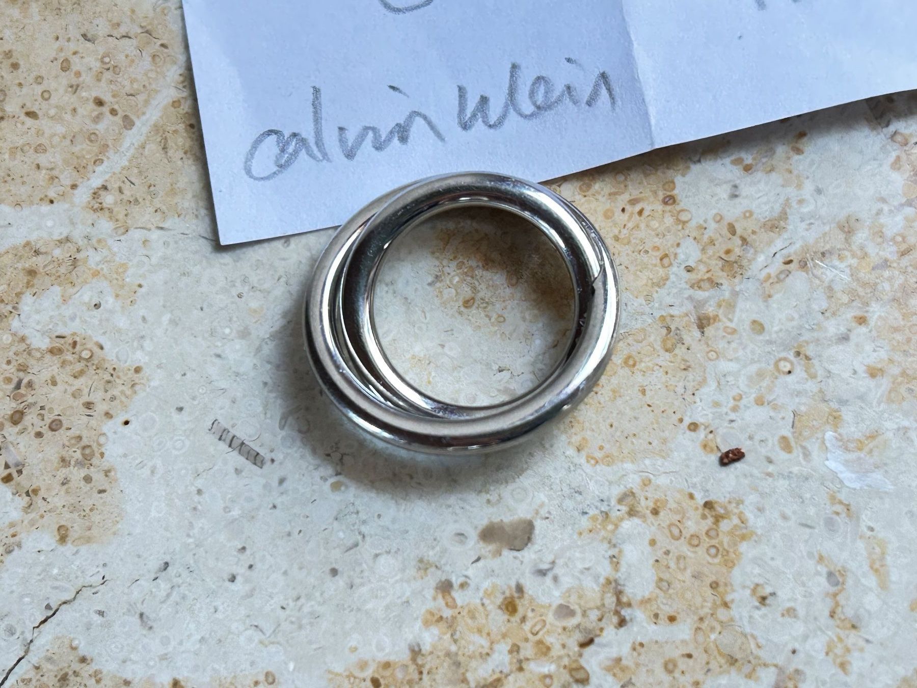 Calvin Klein Anelli: Damenring Calvin Klein Gr. 55 – Usato da Basel venduto da bellespirit 7