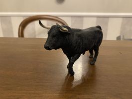 Schwarzer Stier, Tierfigur, Dekoration, Top Zustand! (51)