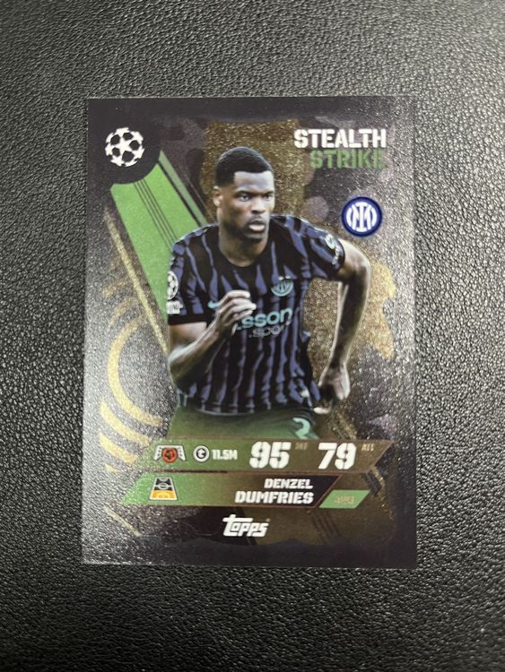Topps Match Attax 2025/26 Denzel Dumfries 456 (Neu (gemäss Beschreibung ...