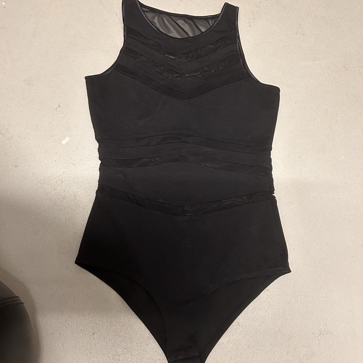 Tally Weijl Top: Body Suit Mesh Detail Black Size M – Usato da Glattbrugg venduto da Lara_G06